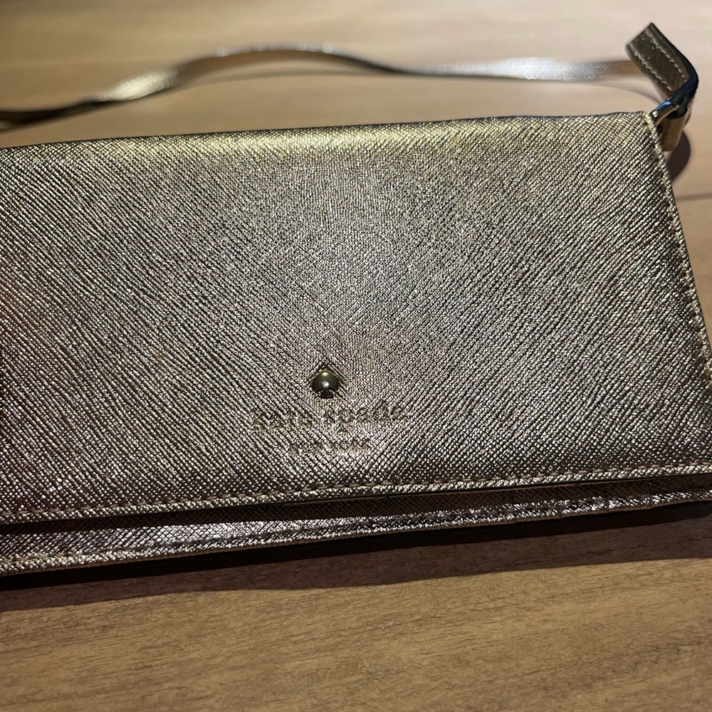 kate spade Silver Crossbody Bag
